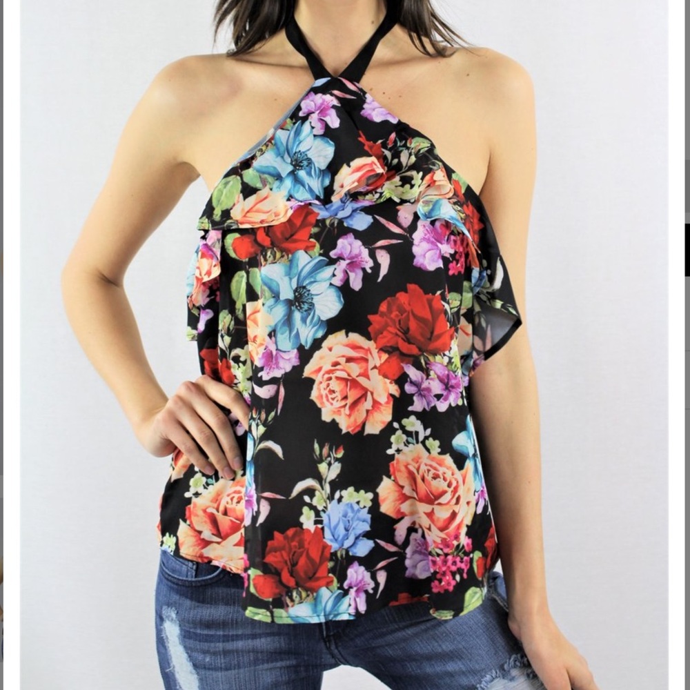 .🌹Floral Strapless Top🌹.